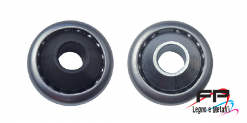 Cuscinetto con boccola in ferro o nylon